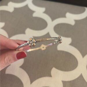 Brighton Slim Flower Bangle